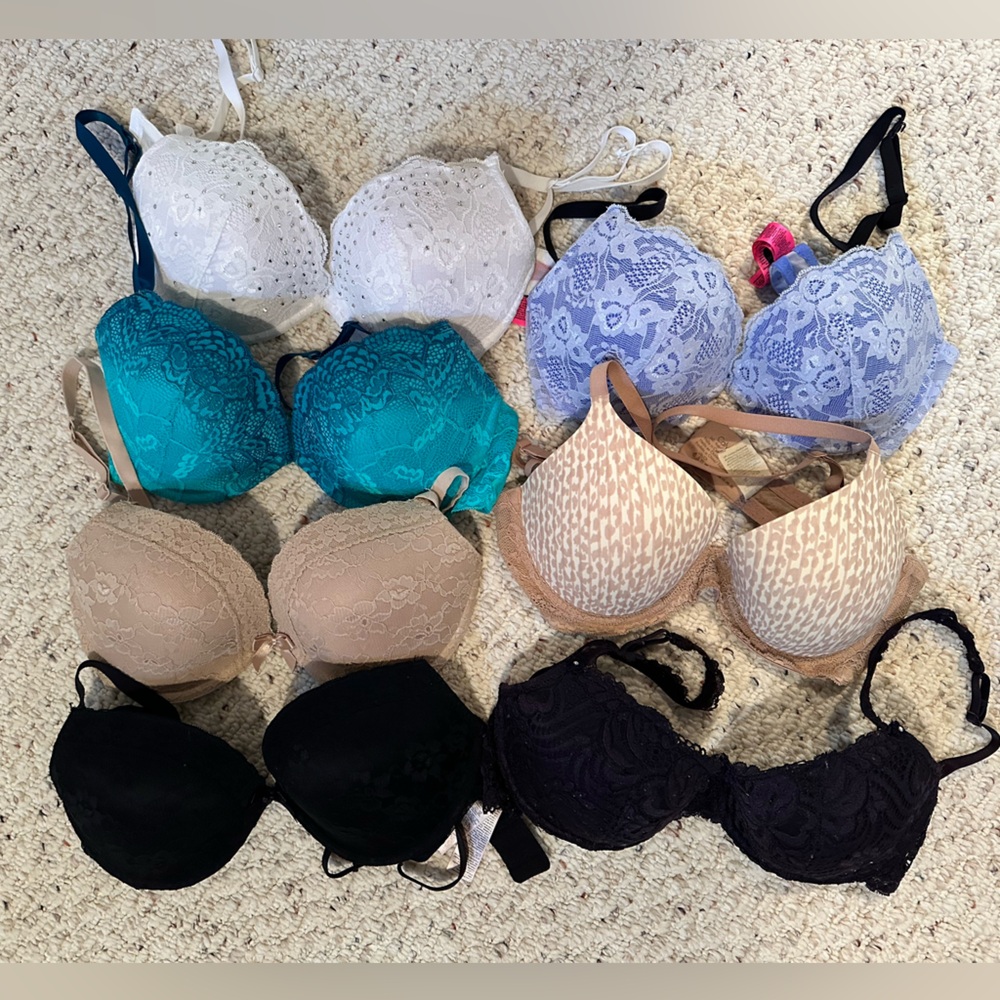La SENZA Black and White Bras Intimates Collection